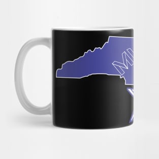 MWPHGLNC - Blue & White Mug